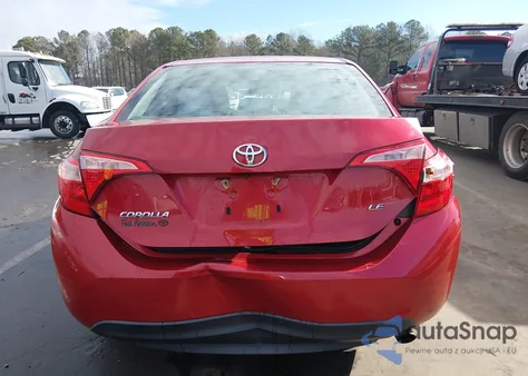 2017 Toyota Corolla Le from USA, damaged, VIN 2T1BURHE4HC775436